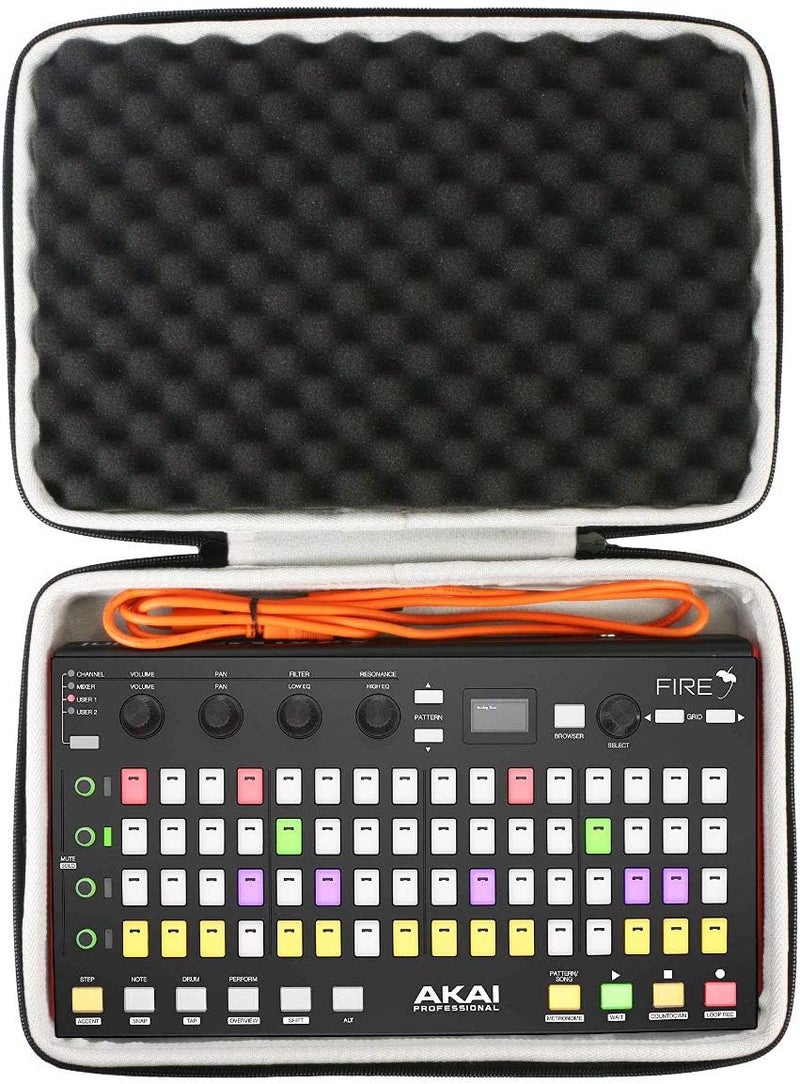 Khanka Hard Travel Case Replacement for Akai Professional MPK Mini MKII & MK3 & MPK Mini Play | 25-Key Ultra-Portable USB MIDI Drum Pad & Keyboard Controller - Image 2