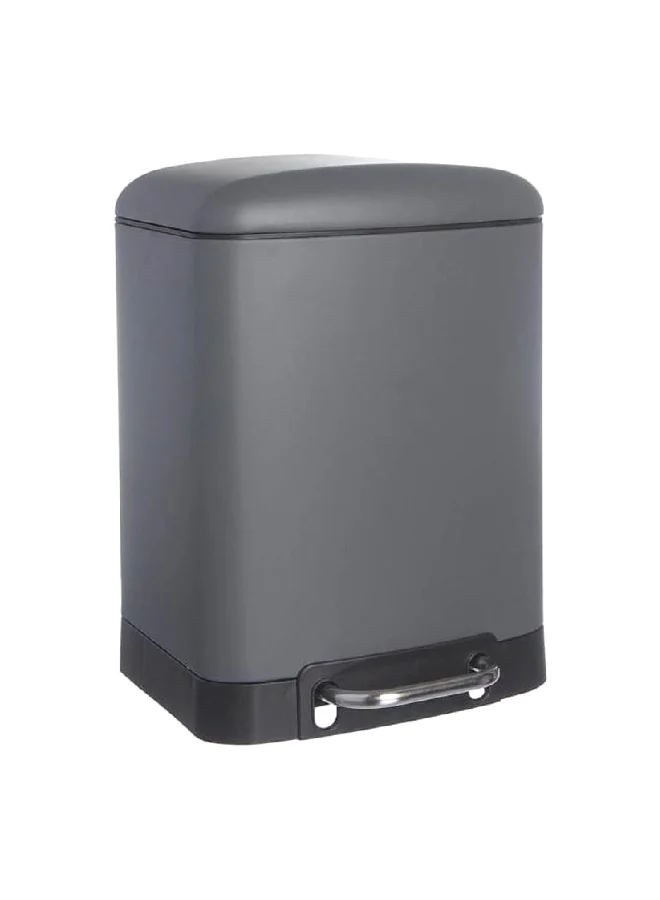 Five Simply Smart Removable Inner Bucket Pedal Bin with Lid Grey 6 L 138059H