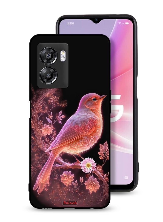 Tolwak OnePlus Nord N300 Protective Case Cover Cute Bird Art - Image 1