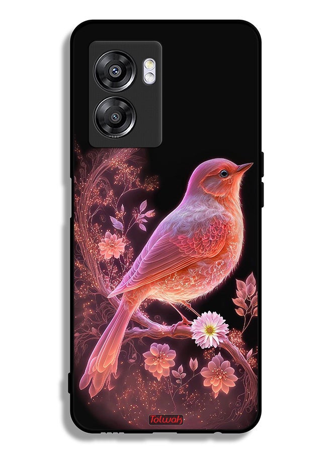 Tolwak OnePlus Nord N300 Protective Case Cover Cute Bird Art - Image 2