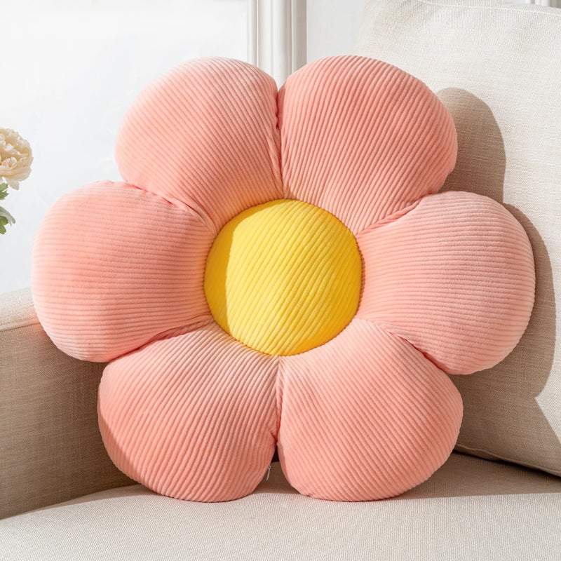 Vdoioe Flower Pillow Flower Shaped Throw Pillow Cushion Seating six Petal1575 Pink Flower PlushThrow Pillow Floor Pillows Home Decorative Seating Cushions