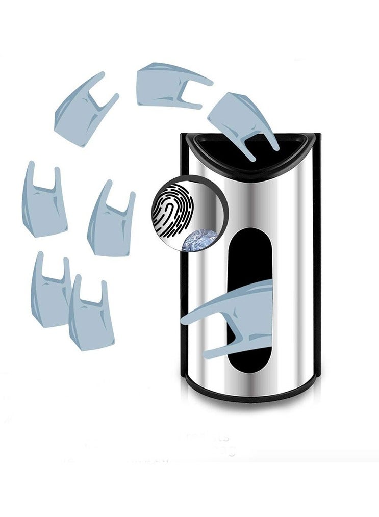 general Wall-mounted storage box for garbage bags kitchen shopping bag storage cylinder shoe cover bag garbage bag storage - Image 2