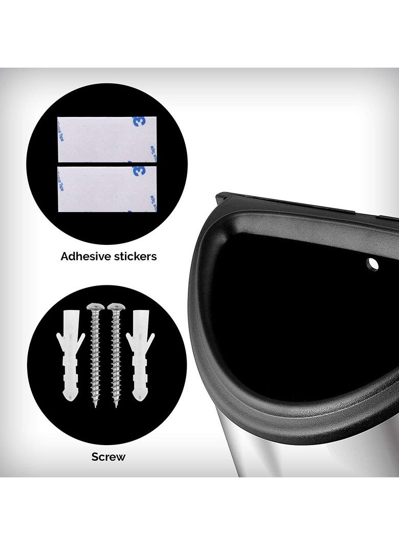 general Wall-mounted storage box for garbage bags kitchen shopping bag storage cylinder shoe cover bag garbage bag storage - Image 3