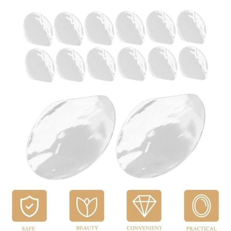 Ping Pong Racket Protector 16 X 16 Cm Transparent No Sticky Residue - Shield Against Dirt Oil Rubber Guard Film for Table Tennis Players Tournaments Practice - Image 3