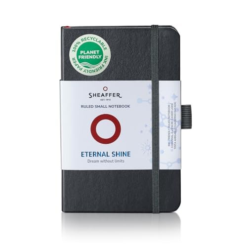 Sheaffer Eternal Shine 90 GSM Hardbound Small Notebook - Black - Image 1