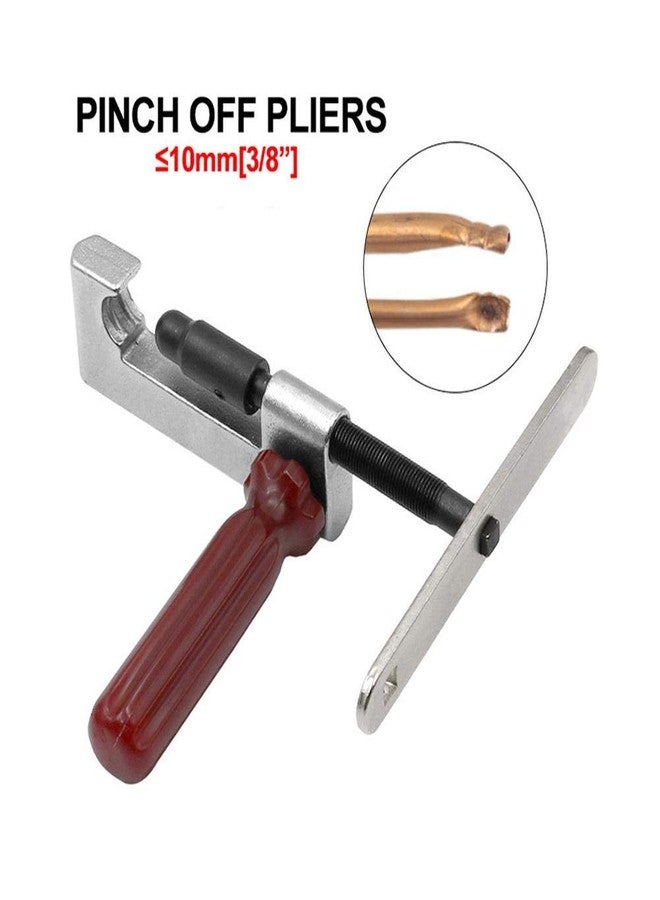 Walfront Copper Tube Sealing Pliers - High-Strength Steel Pipe Sealing Tool for HVAC Refrigeration (≤10mm OD) - Leak Proof Clamp for Copper Aluminum Tubing in Air Conditioning & Plumbing - Image 4