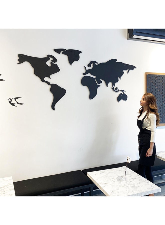 World Map Wall Decor - Image 1