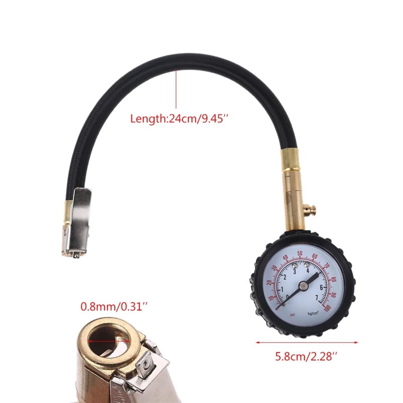 Digital Tire Pressure Gauge And Deflator 100psi For Car Truck Off Road Vehicle Color B - Image 3