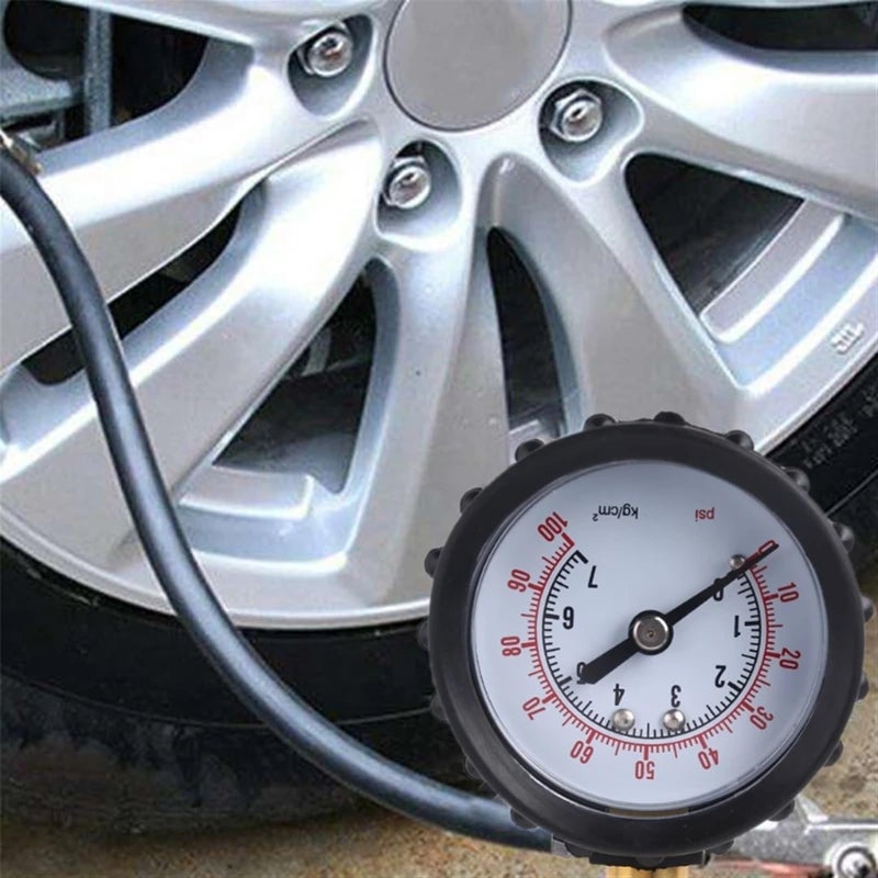 Digital Tire Pressure Gauge And Deflator 100psi For Car Truck Off Road Vehicle Color B - Image 4
