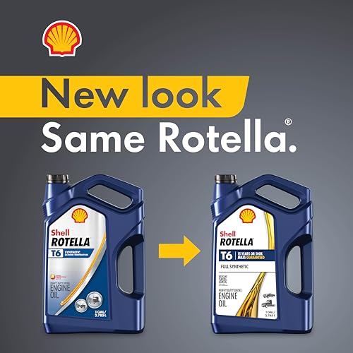Shell Rotella T6 Full Synthetic 15W-40 Motor Oil, 1 Gallon (3 Pack) - Image 5