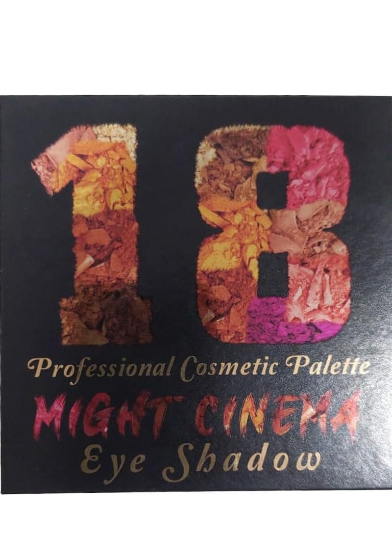 Might Cinema - Mycinema 18 Color Eyeshadow Palette - Enjoy a More Attractive Look with Professional Eyeshadow Shades - Image 1