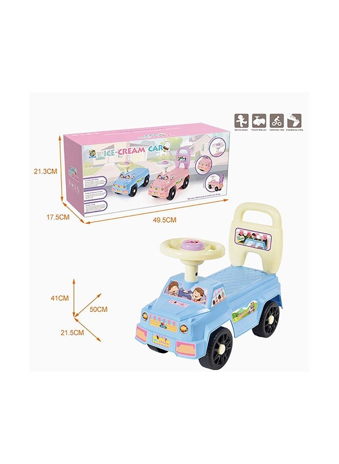 Ice Cream Truck Ride-On Car for Kids – Fun Ice Cream Truck Design with Interactive Sounds & Lights, Safe & Durable, Push Ride-On Toy for Toddlers Aged 1-3 Years| Blue - pzsku/ZDAE862533E35D18042A0Z/45/_/1729748933/bba51505-718d-4e5d-a2fb-e5dd6bb3f233