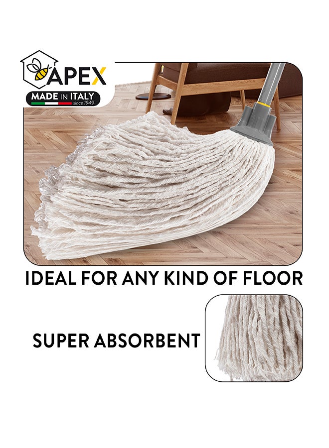 APEX Cotton Mop With Handle 1 Pc - Image 4