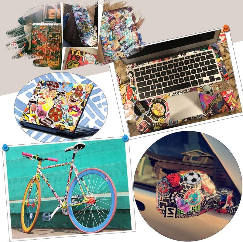 QTL Flamingo Stickers for Teens Kids Flamingo Laptop Stickers for Girls Flamingo Vinyl Stickers for Water Bottle Waterproof Stickers 50Pcs - Image 3