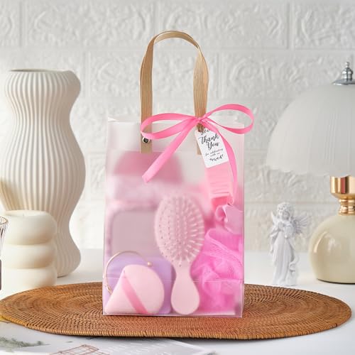 Rigibright 74Pcs Baby Shower Prizes for Game Winners Baby Shower Favors Gifts including Headband Hair Brush Jewelry Box with Gift Bag for Baby Shower Game Prizes Wedding Bridal Shower Favors (Pink) - Image 4
