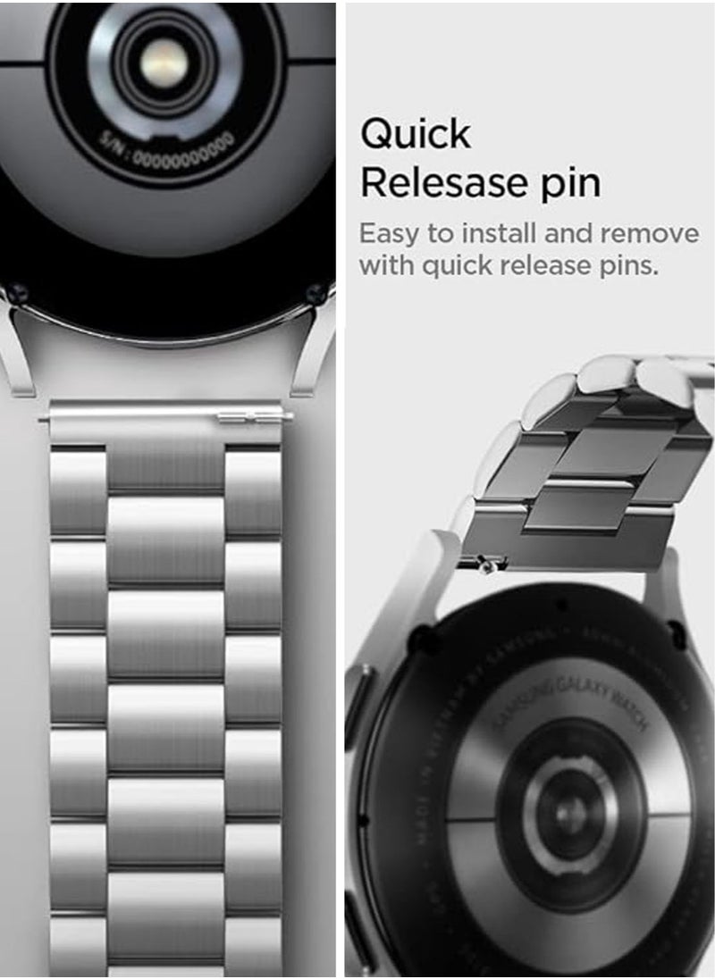 Spigen - Spigen Modern Fit designed For Samsung Galaxy Watch 7 44/40mm, FE 40mm, 6/5/4 44/40mm, Classic 6 47/43mm, 5 Pro 45mm, 4 Classic 46/42mm, 3 41mm, Active 1&2 Band - Image 1