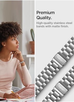 Spigen Spigen Modern Fit designed For Samsung Galaxy Watch 7 44/40mm, FE 40mm, 6/5/4 44/40mm, Classic 6 47/43mm, 5 Pro 45mm, 4 Classic 46/42mm, 3 41mm, Active 1&2 Band  - Image 5