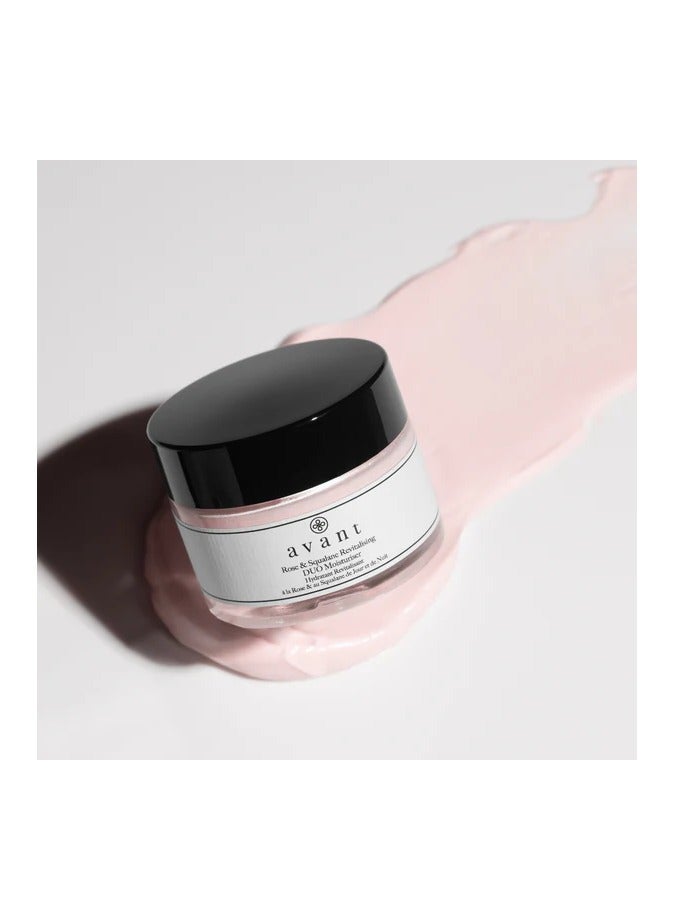 Avant Skincare Avant Skincare Rose and Squalane Revitalising Duo Moisturiser 50ml  - Image 2