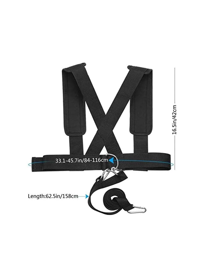 S-TOP Anti-Resistance Training Belt Running Assist Speed Practice Pull Belt Weight Bearing Equipment Exercise Strap - Image 2