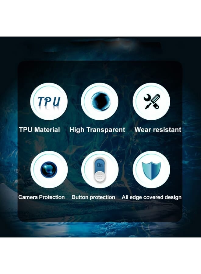 Transparent TPU Phone Case – Clear Soft Protective Cover with Shock-Absorbing Corners - Image 4