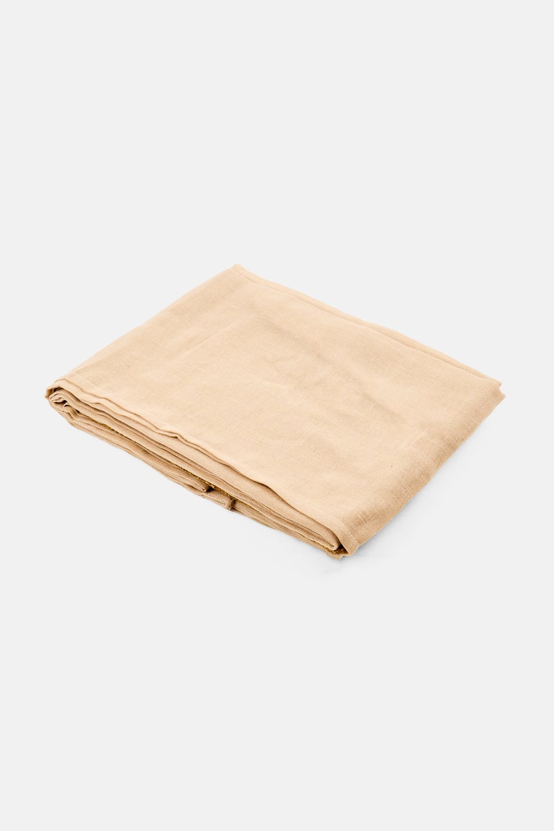 Muy Mucho Textured Curtain 140 x 240 cm, Beige  - Image 2
