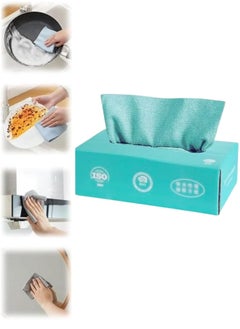 Group Tiger 20 Multi-Purpose Household and Car Cleaning Reusable Microfiber Cloths - Green  - Image 1