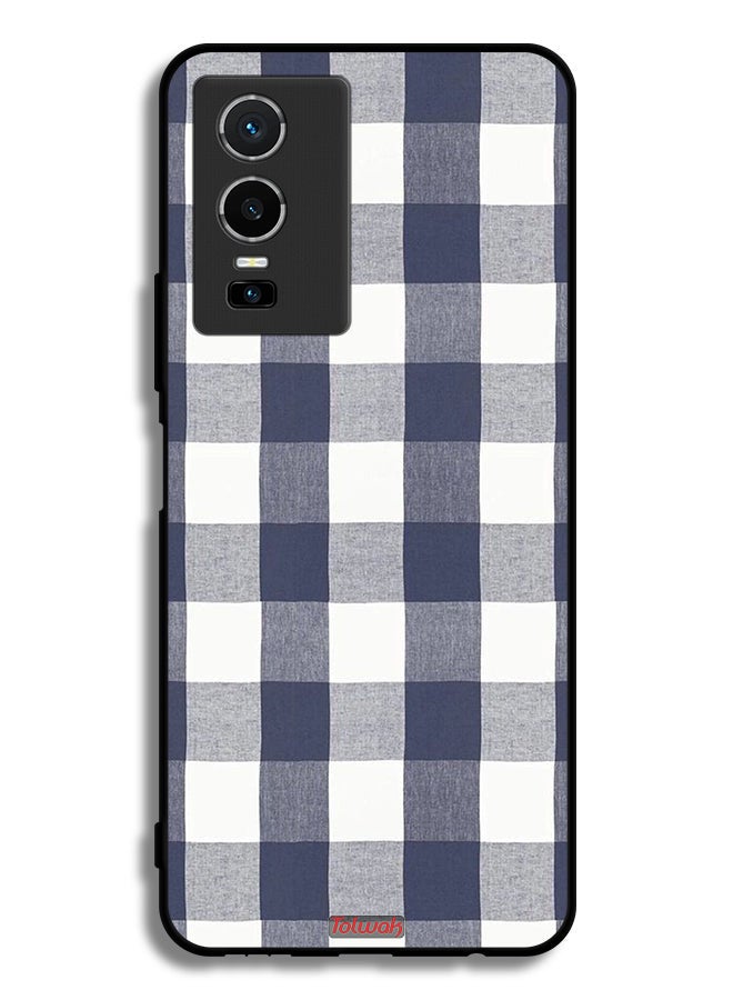 Tolwak Vivo Y76 5G Protective Case Cover Cloth Pattern - Image 2