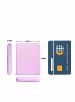 Y&D Compact Mirror Magnifying with Light 1x/2x Handheld 2-Sided Magnetic Switch Fold Small Travel Makeup Pocket for Handbag Purse Gifts Girls  - Image 3