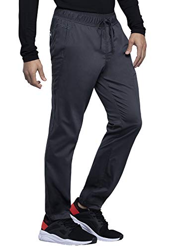Cherokee Joggers for Men Modern Fit Scrub Pant with Drawstring Waistband, 5 Pockets, Soft 2-Way Stretch Fabric - WW012, XL, Pewter - Image 5