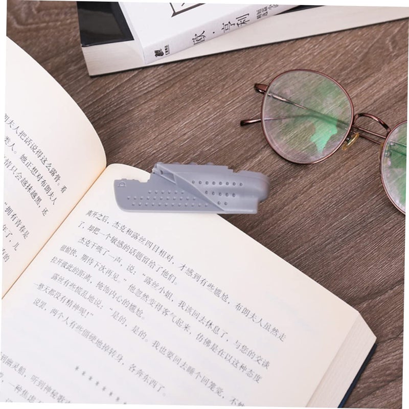 Colorful Plastic Bookmarks for Reading Students Creative Book Markers Gift - Image 5
