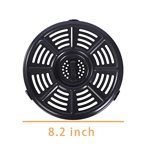 RAMLLY NOVIIML Fryer Replacement Crisper Plate For Ninja Air Fryer Ninja Foodi Pressure,Grill Pan for Ninja FD401 Foodi Crisper Plate,Air fryer Accessories,Non-Stick Fry Pan,Dishwasher Safe - Image 3