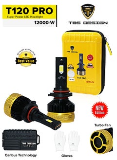 TBS DESIGN 2 Pieces H1 240W LED Headlight Bulb Assembly 24000 Lumens Xtreme Bright With Color Temperature 6500K 