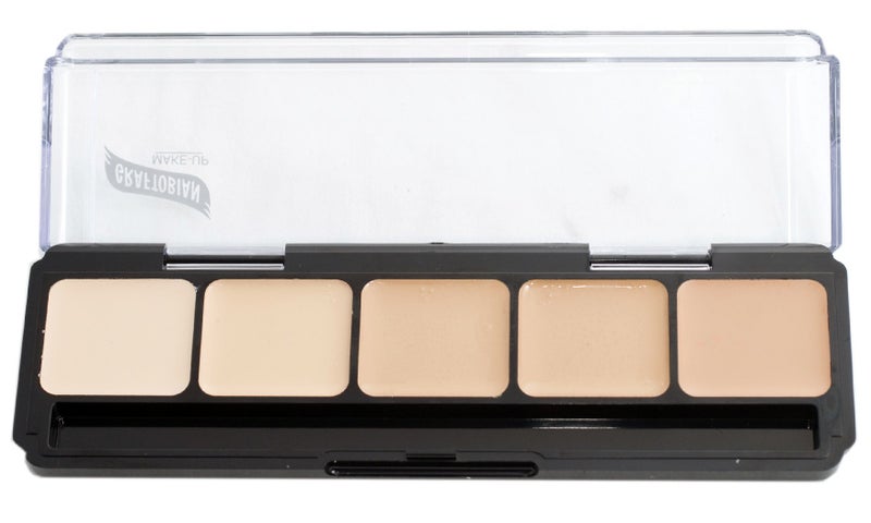 Graftobian HD High-Definition Glamour Creme Palette, Warm #1 - Image 1