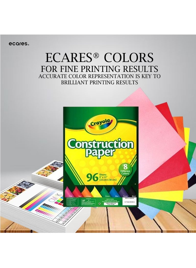 ECARES® Compatible Toner Cartridge Replacement for HP 55A CE255A use for HP Laser P3015 P3015D P3015DN P3015N P3015X P3010 HP MFP M521DW M521DN M525C M525DN M525F Printer (Black)
