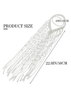 Generic Boho macrame White Headbands  - Image 2