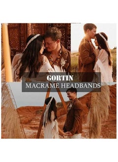 Generic Boho macrame White Headbands  - Image 5
