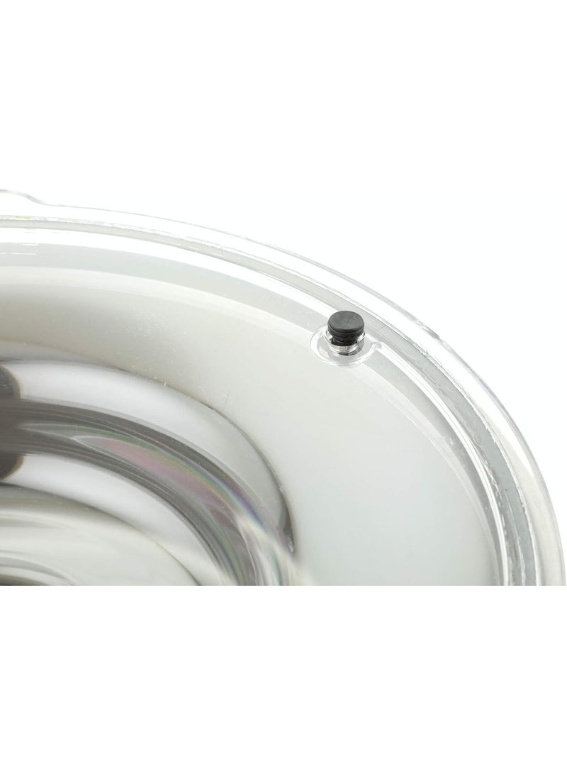 Slopper Stopper Dripless Water Bowl - Tritan Plastic Bowl Unit - for Medium Breed Dogs 21-50 Lbs, 9.84” Dia, 1 Gallon Capacity - Image 2