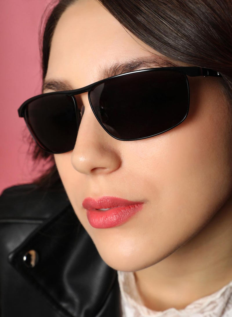 Haute Sauce The Sporty Browline Sunglasses - Onyx Black  - Image 2