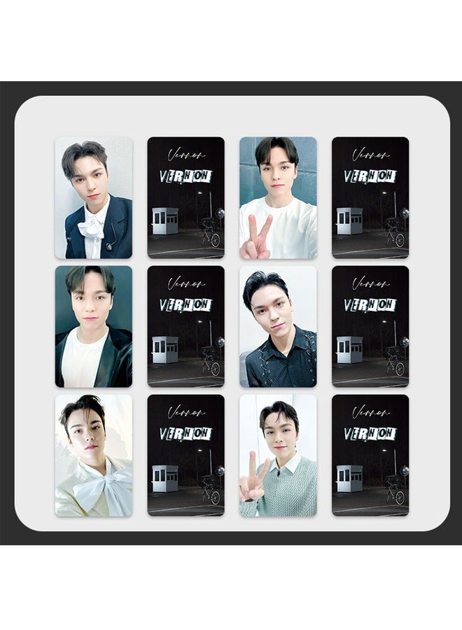 NIBEMINENT 6 Pieces SEVENTEEN Photo Cards - Image 1