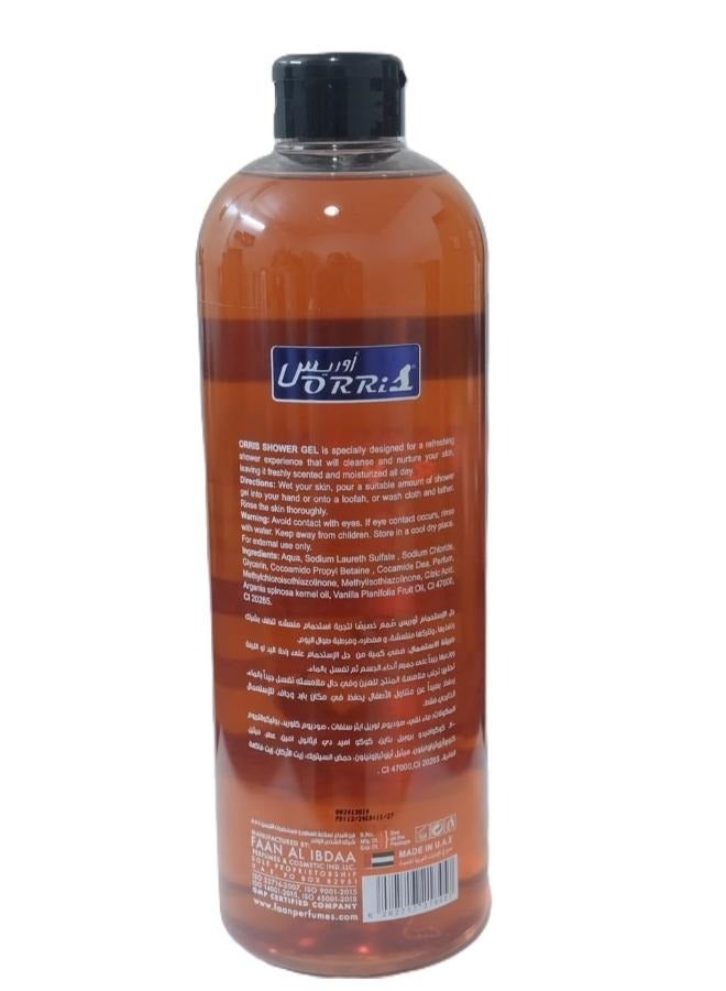 Orris Shower Gel Argan And Vanilla 1000 Ml - Image 2