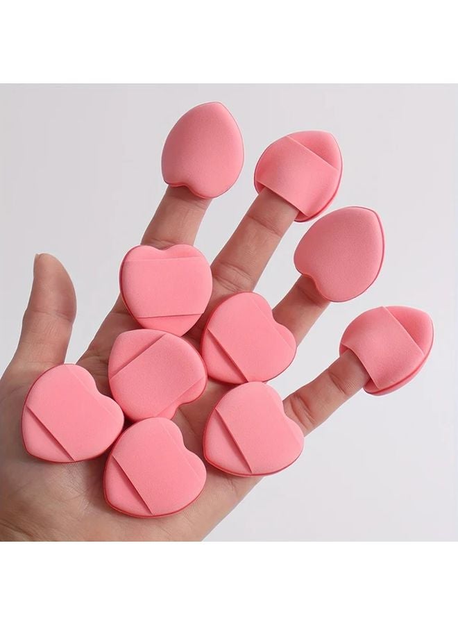 12pcs Random Color Finger Sponges For BB Cream Makeup Concealer Wet Dry Use - Image 4