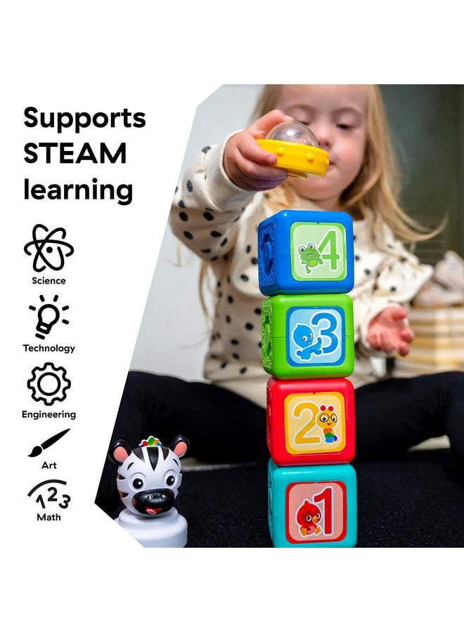 Baby Einstein Connectables 6 Piece Set STEAM Learning Magnetic Blocks Baby 6 Months+ Toddler Montessori Toys for 1 2 3 4 5 Year Old - Image 4