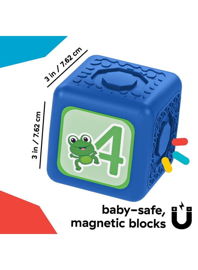 Baby Einstein Connectables 6 Piece Set STEAM Learning Magnetic Blocks Baby 6 Months+ Toddler Montessori Toys for 1 2 3 4 5 Year Old - Image 5