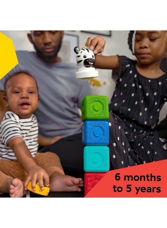 Baby Einstein Connectables 6 Piece Set STEAM Learning Magnetic Blocks Baby 6 Months+ Toddler Montessori Toys for 1 2 3 4 5 Year Old - Image 3
