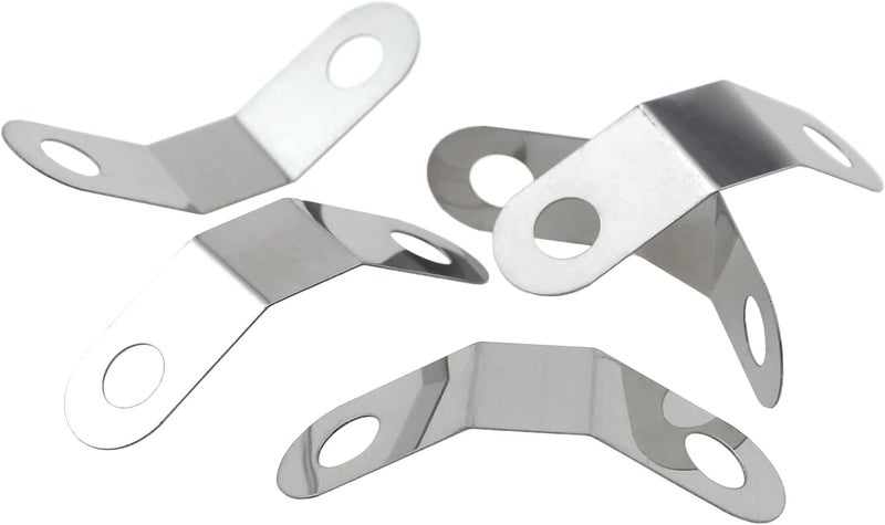CChiai 5PCS Sink Drain Clamp with Pop Up U Clips Compatible Replacement Clamps for 34807 Bathtub Drain Linkage Assembly Stainless Steel Snap Ring Replacement - Image 5