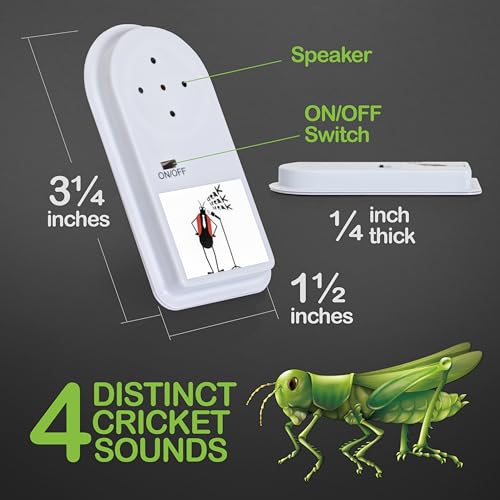 Twiddler Toys 3 Pack Cricket Noise Maker Prank Hidden Annoying Chirp Sounds Funny Gag Office Prank - Image 5