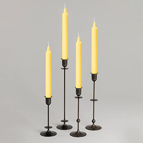 Aura Decor Unscented Pure Wax Stick Candle Pack of 20 (Yellow) - Image 5