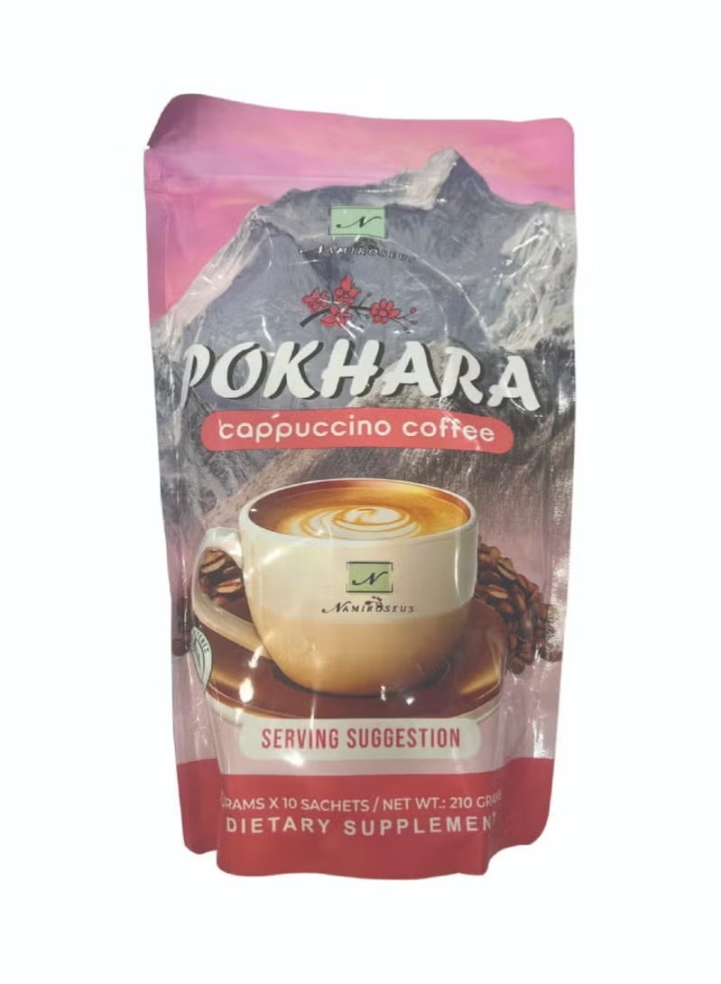 NAMIROSEUS Bocara Cappuccino Coffee 10 Sachets