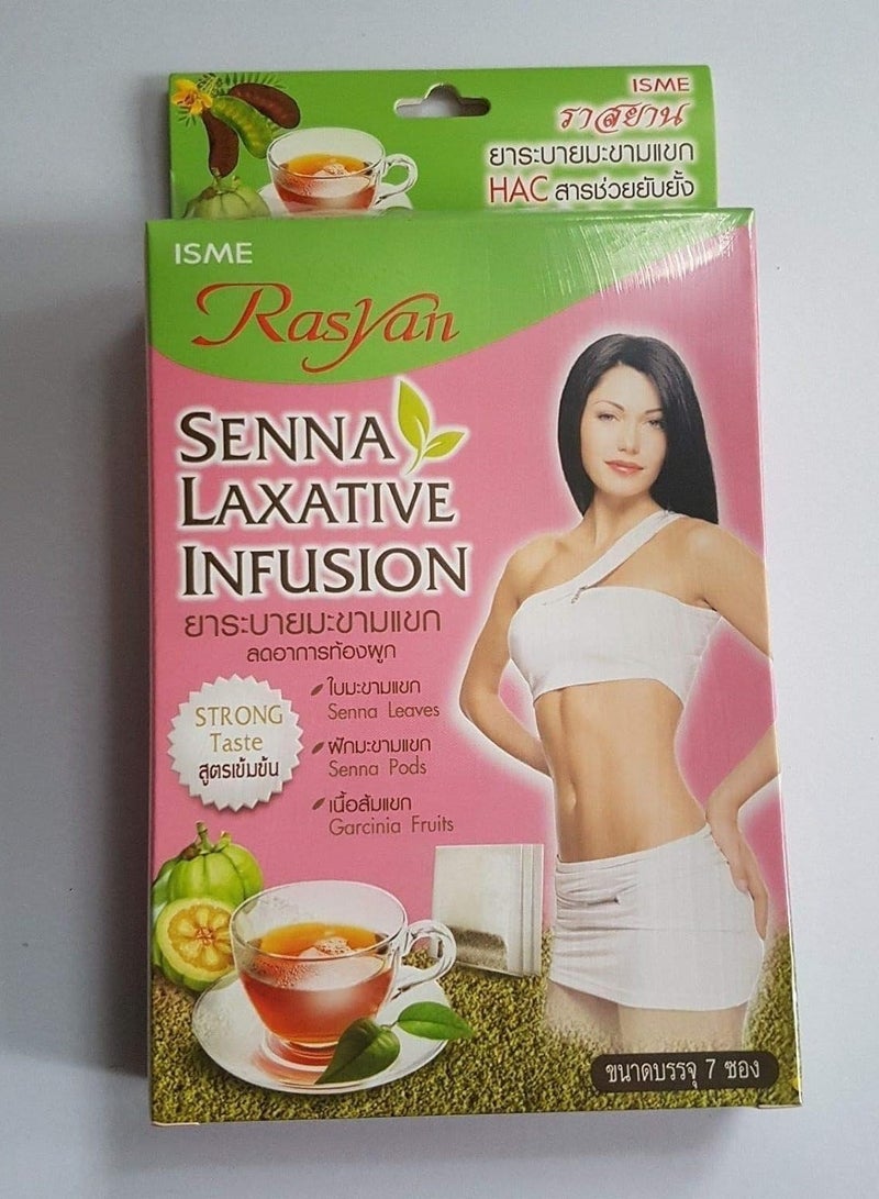 Isme Rasyan Detox Tea, Ultimate Herbal Infusion with Slimming Garcinia Cambogia and Senna Laxative for Slimming and Weight Loss Journey. - Image 1