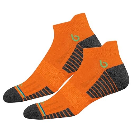 BAMBOS Bamboo Fibre Bamboo Ankle Length Socks For Men Anti-Microbial Ultra Soft Padded Ankle Socks, Pack Of 3 Multicoloured - Image 5